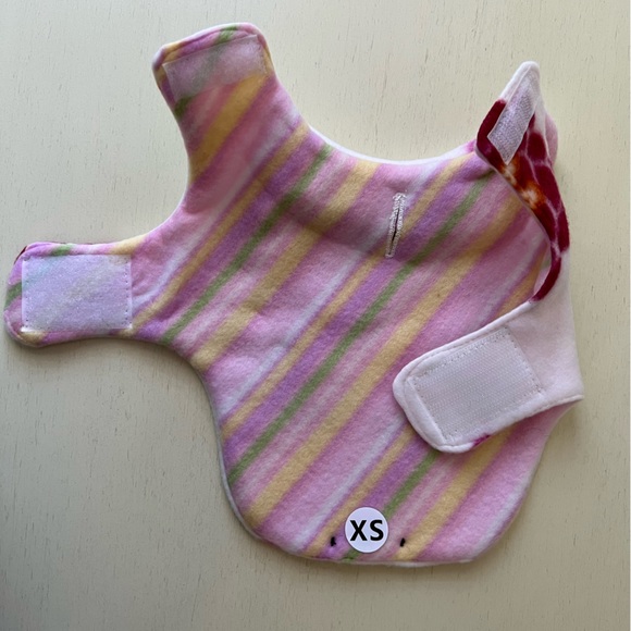 Handmade Fleece Jacket with Collar. - Picture 8 of 8